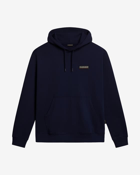 Sudadera con capucha Napapijri Iaato Summer azul oscuro
