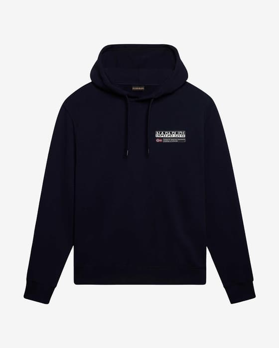 Sudadera con capucha Napapijri Kasba azul oscuro