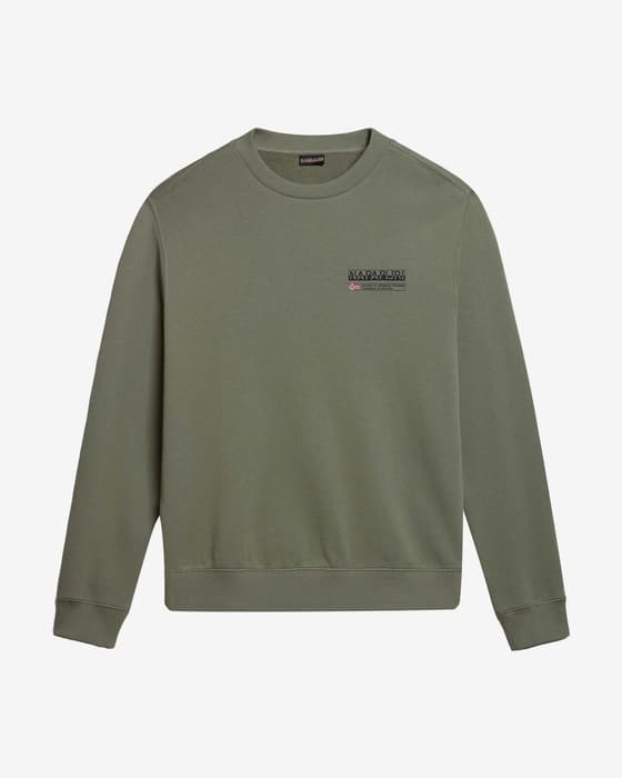 Sudadera Napapijri Kasba verde liquen