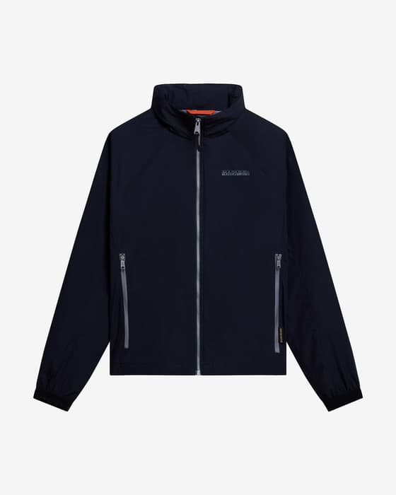Veste fine à capuche Napapijri Kendall noir femme