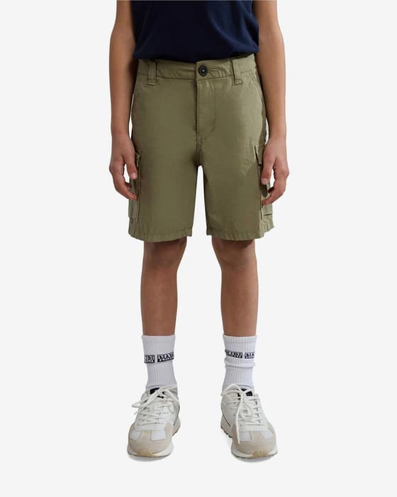 Pantalón corto Napapijri Whati verde liquen niño