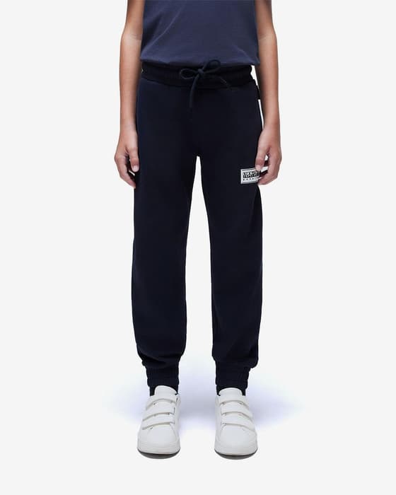 Pantalón largo Napapijri Chamois azul oscuro infantil