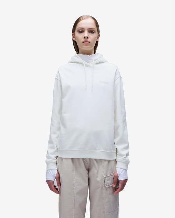 Sudadera con capucha Napapijri Blanche blanco puro mujer