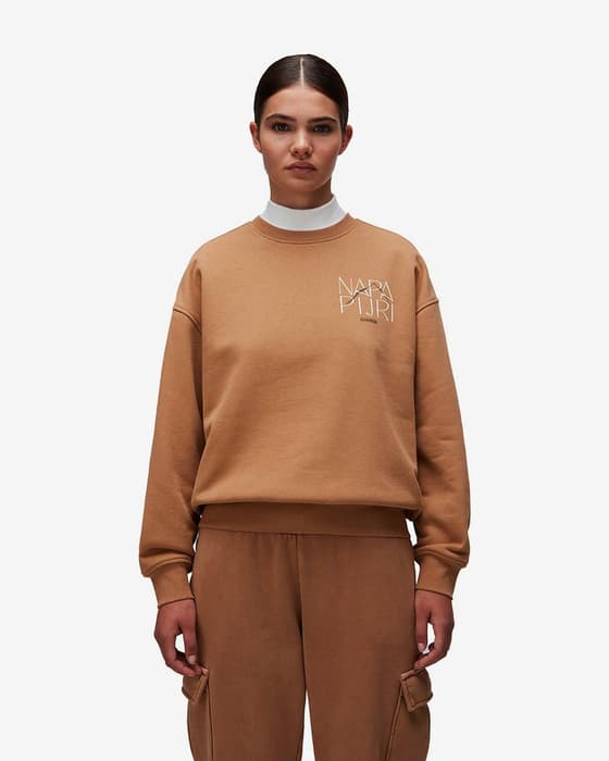 Sudadera Napapijri Rhin marrón mujer