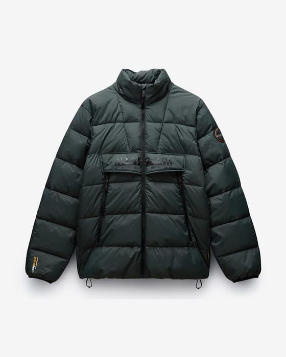 Chaqueta Napapijri Puffer Open verde oscuro