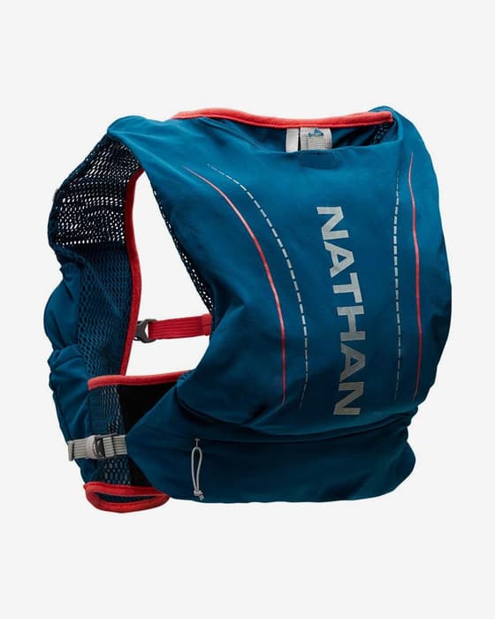 Chaleco hidratación Nathan Vapor Airess 2 Lite azul rojo mujer