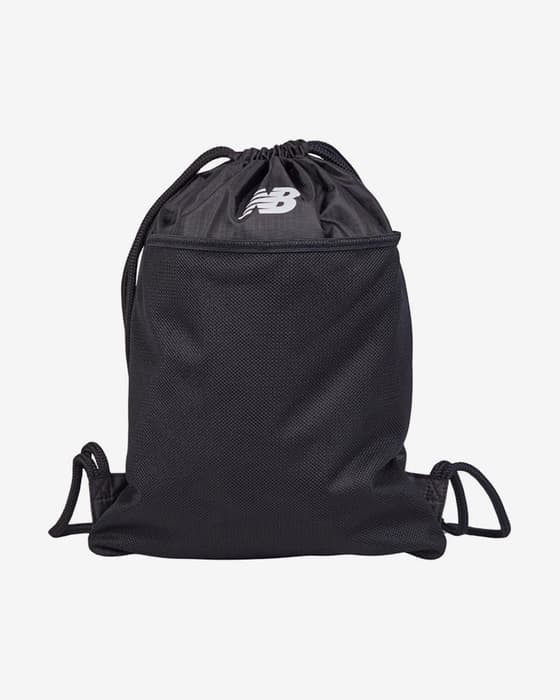 Mochila New Balance Essential Drawstring negro puro