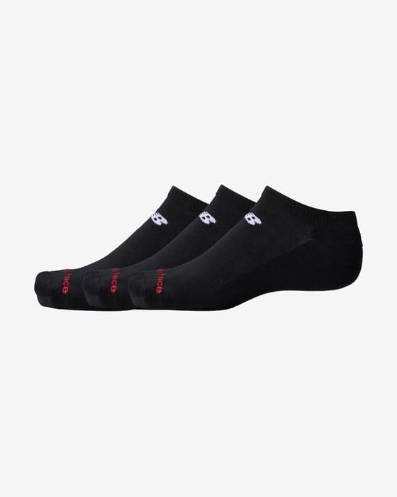 Calcetines New Balance Everyday No Show negro puro (3 pares)