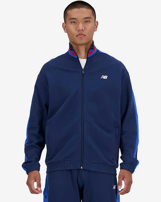 Chaqueta New Balance Greatest Hits Full Zip azul marino
