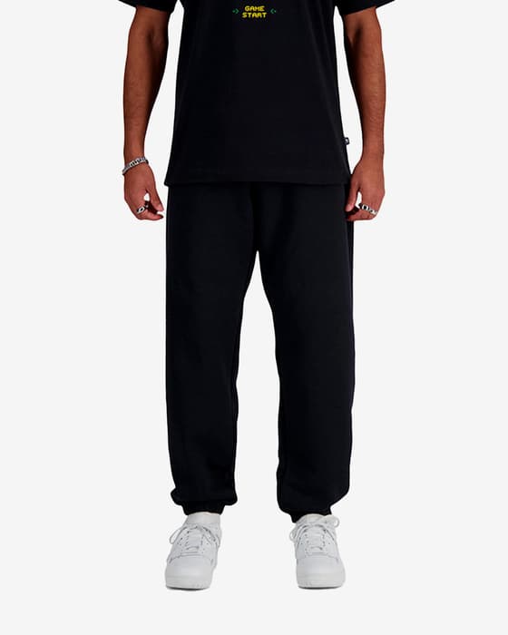 Trousers New Balance Sport Essentials, black, Men