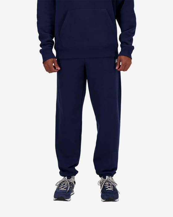 Pantalón largo New Balance Sport Essentials French Terry azul marino