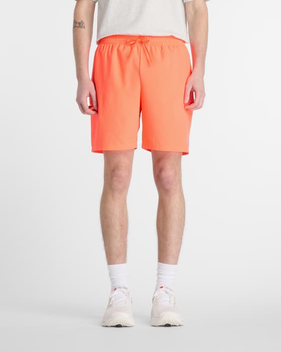 Pantalón corto New Balance Brief 7 inch naranja