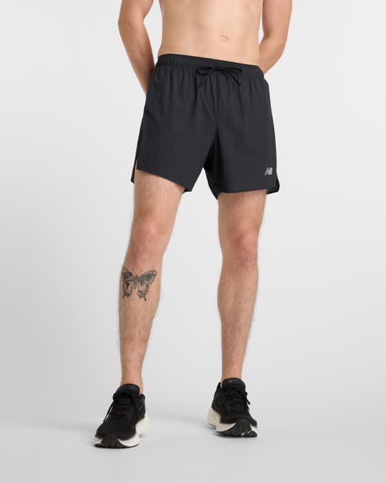 Pantalón corto New Balance RC Ultra Light Split 5 inch negro puro