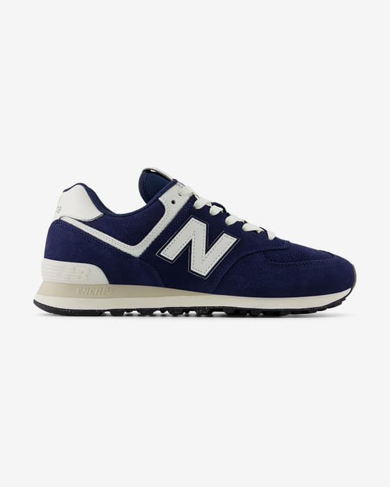 Scarpe New Balance 574 blu acciaio