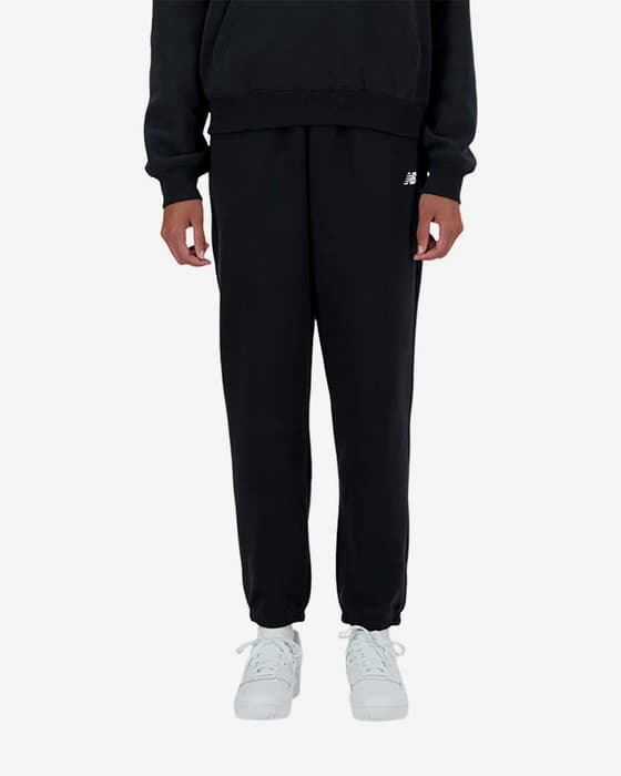 Pantalón largo New Balance Sport Essentials French Terry Jogger negro mujer