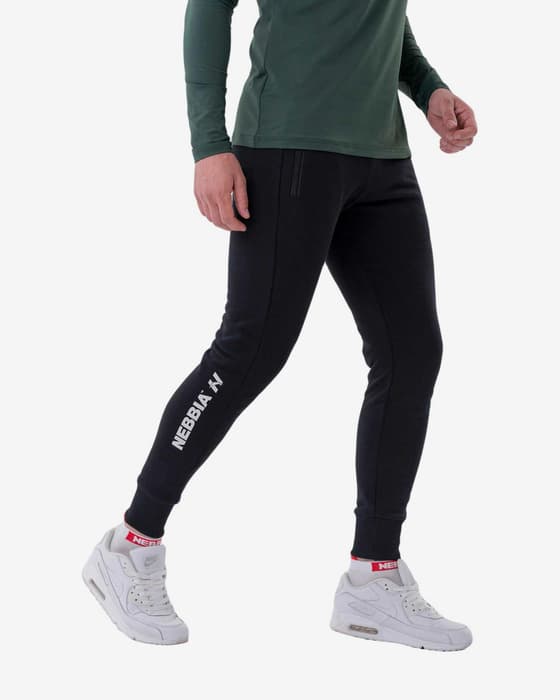Pantalón largo Nebbia Re-Gain negro