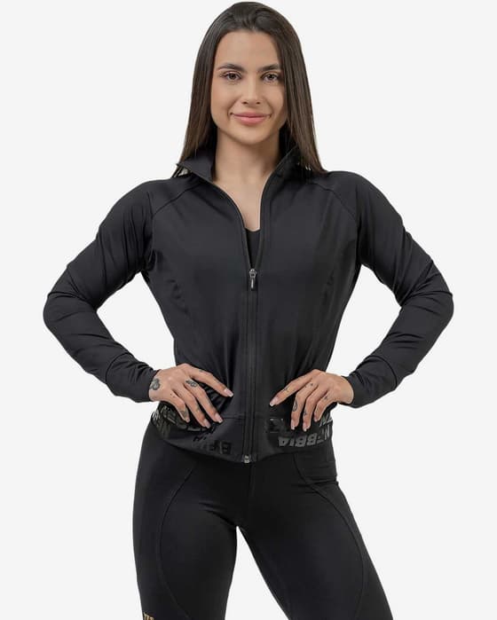 Chaqueta Nebbia Intense negro mujer