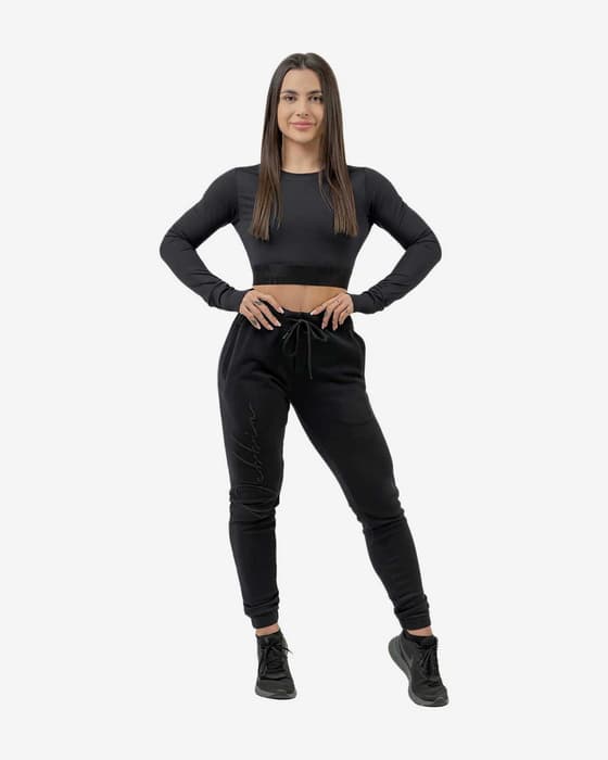 Pantalón largo Nebbia Intense Signature negro mujer