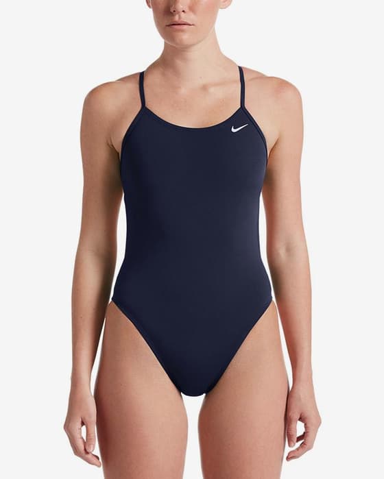 Maillot de bain Nike Swim Hydrastrong bleu marine femme