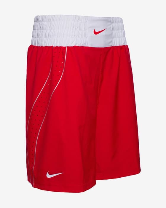 Pantalón corto Nike Boxing rojo blanco