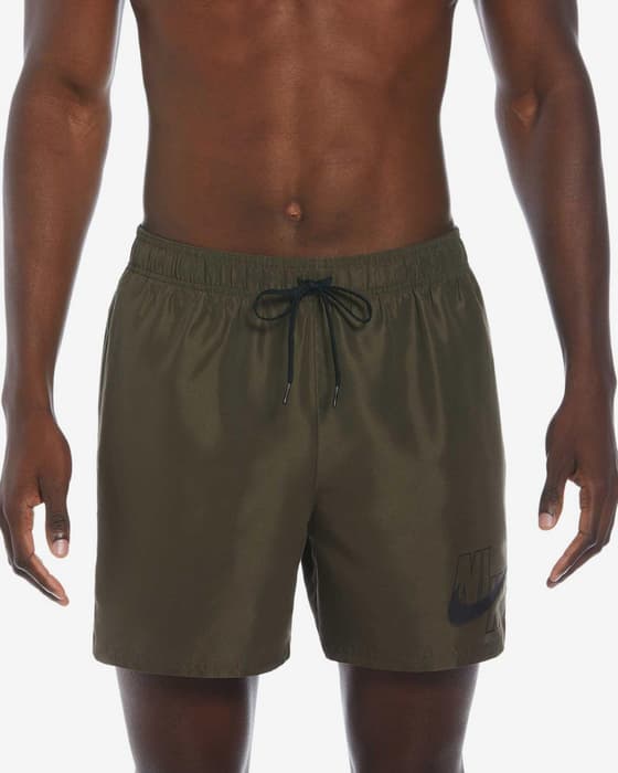 Bañador Nike Swim Logo Lap 5" verde oscuro