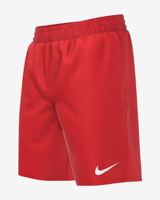Maillot de bain Nike Swim Volley rouge enfant