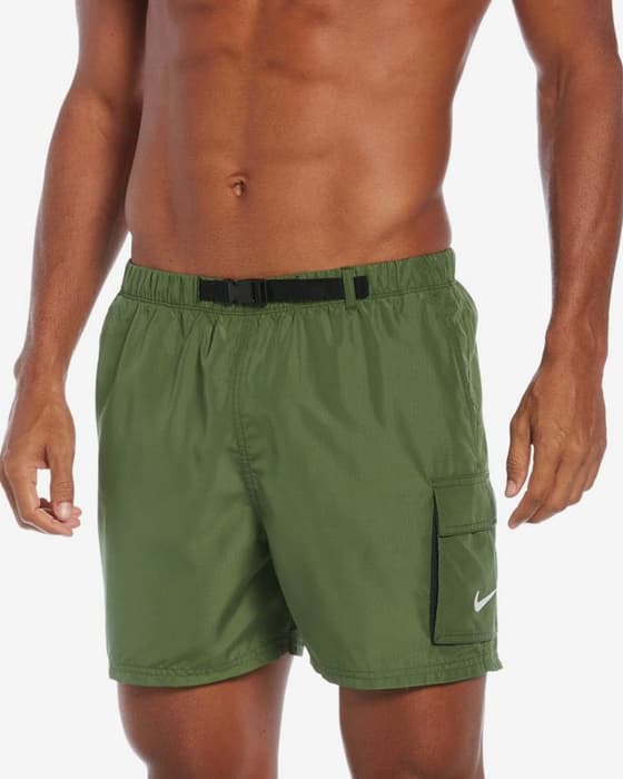 Maillot de bain Nike Volley Belt 5' vert