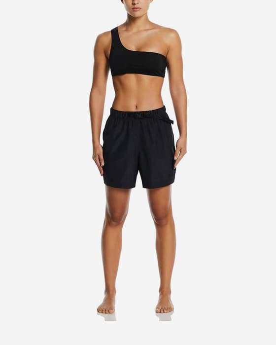 Bañador Nike Swim Voyage negro puro mujer