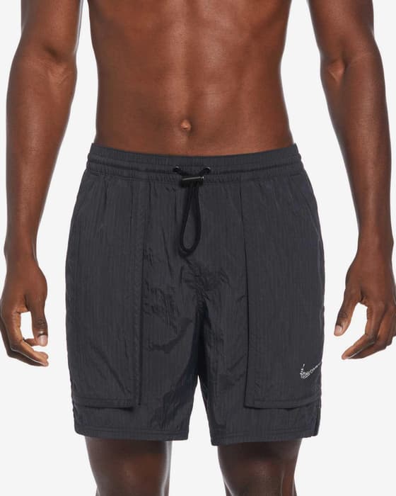 Maillot de bain Nike Swim Big Pocket noir pur