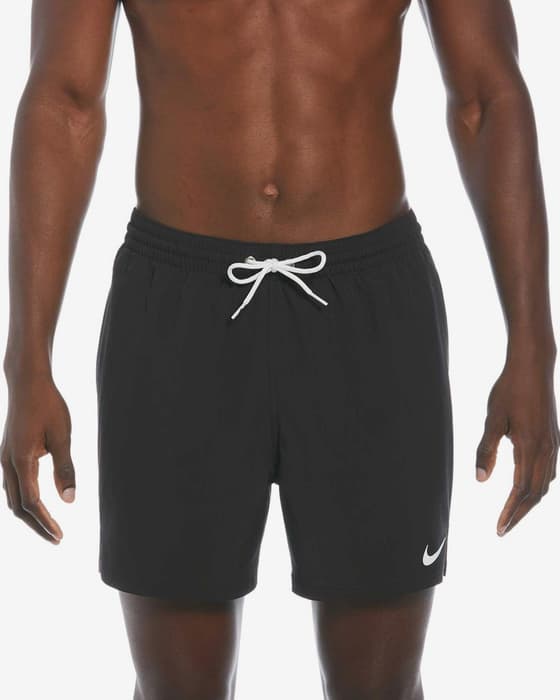 Maillot de bain Nike Swim Solid noir pur