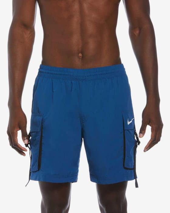 Bañador Nike Swim Logo Tape azul negro