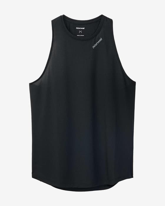 Camiseta NNormal Race sin mangas negro mujer