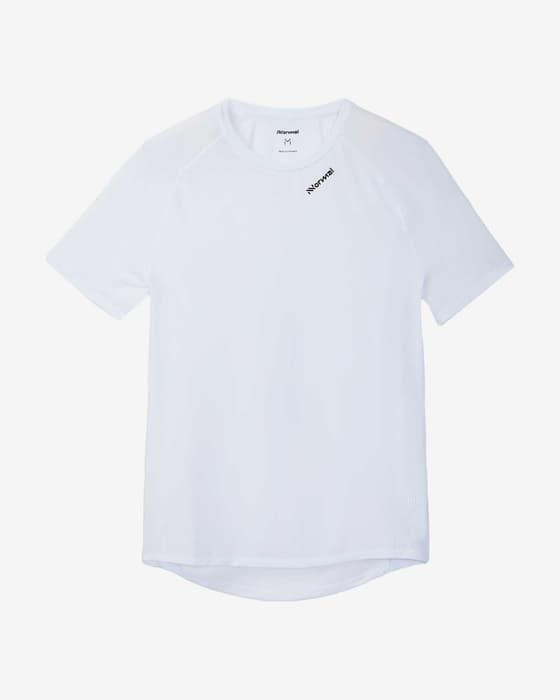 Camiseta NNormal Race manga corta blanco mujer