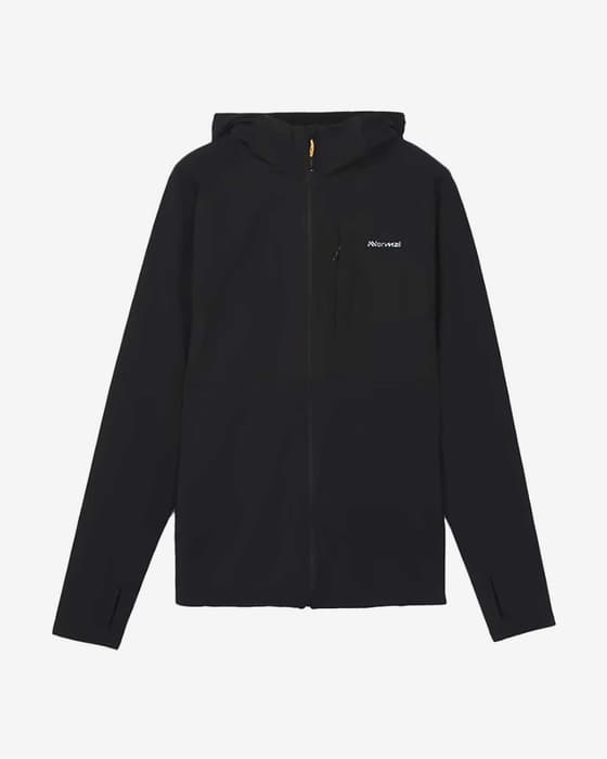 Chaqueta con capucha NNormal Active negro intenso