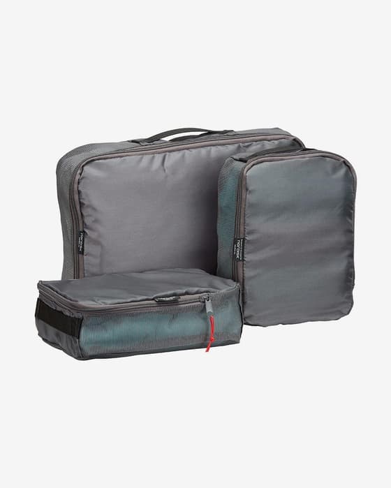 Pack neceseres Nordisk Cube Set gris negro