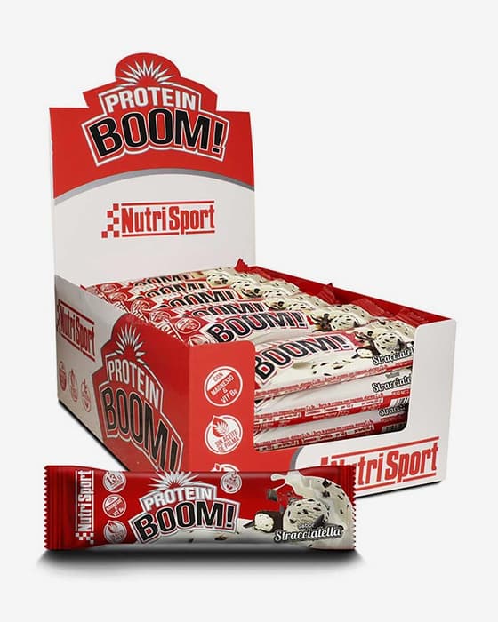 NutriSport Protein Boom protein bar stracciatella 49 g (24 units)
