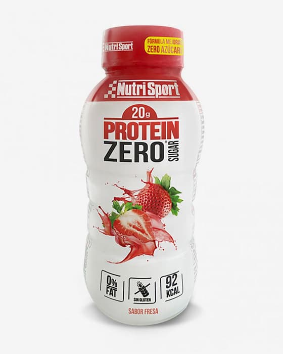 Nutrisport Protein Zero Shake Strawberry Flavour 330 ml (12 units)