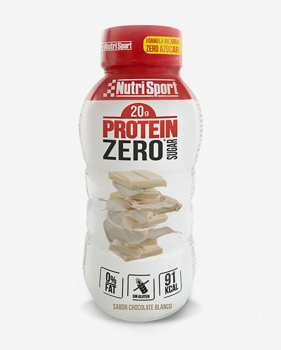 Nutrisport Protein Zero Shake White Chocolate Flavour 330 ml (12 units)
