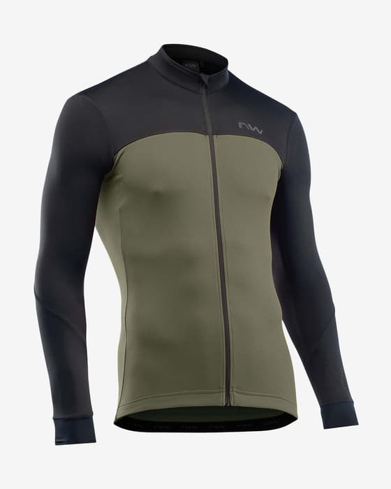 Maillot Northwave Force 2 manche longue noir vert gris