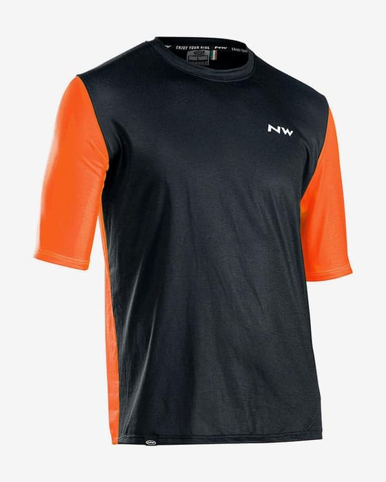 Maillot Northwave Xtrail MTB manga corta negro naranja