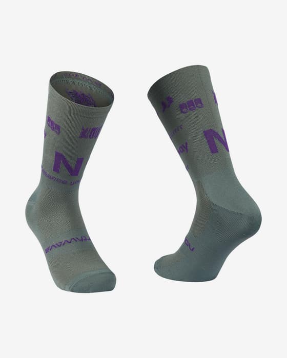 Calcetines Northwave Type gris lila
