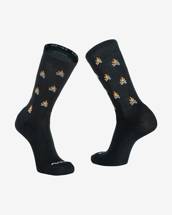 Calcetines Northwave Core negro naranja