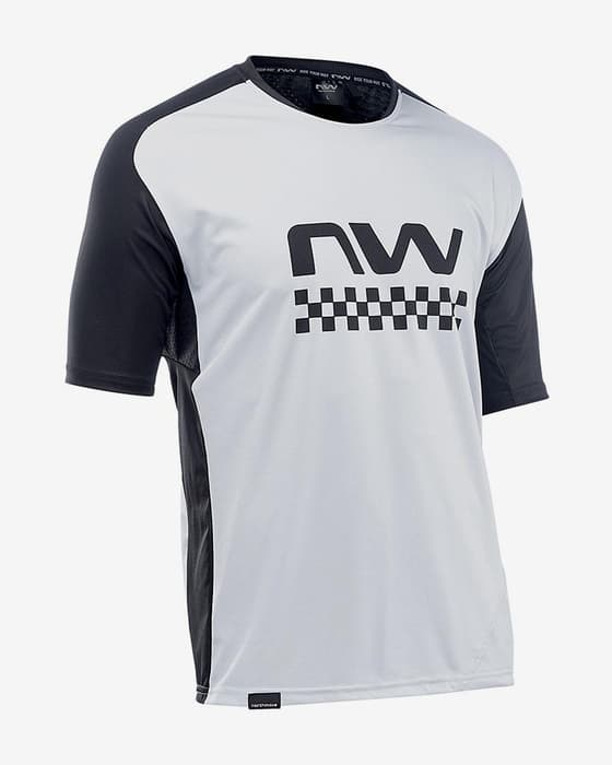 Maillot Northwave Edge manche courte gris noir
