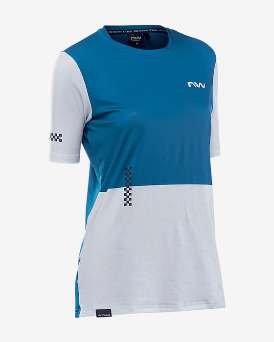 Maillot Northwave XTrail 2 manche courte bleu gris femme