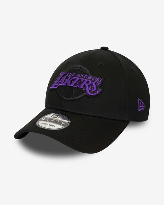 Gorra New Era Side Patch 9FORTY Los Angeles Lakers negro