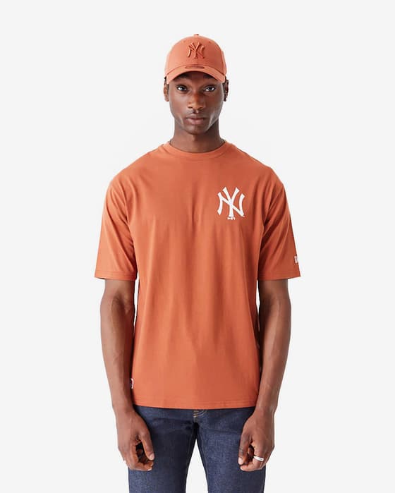 Camiseta New Era World Series OS NY Yankees manga corta naranja