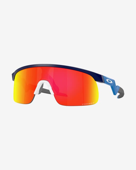 Oakley Resistor Glasses Matte Navy with Prizm Ruby Lens Kids