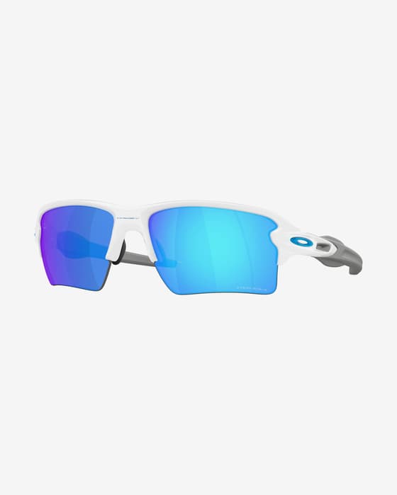 Gafas Oakley Flak 2.0 XXL Polished White con lentes Prizm Sapphire