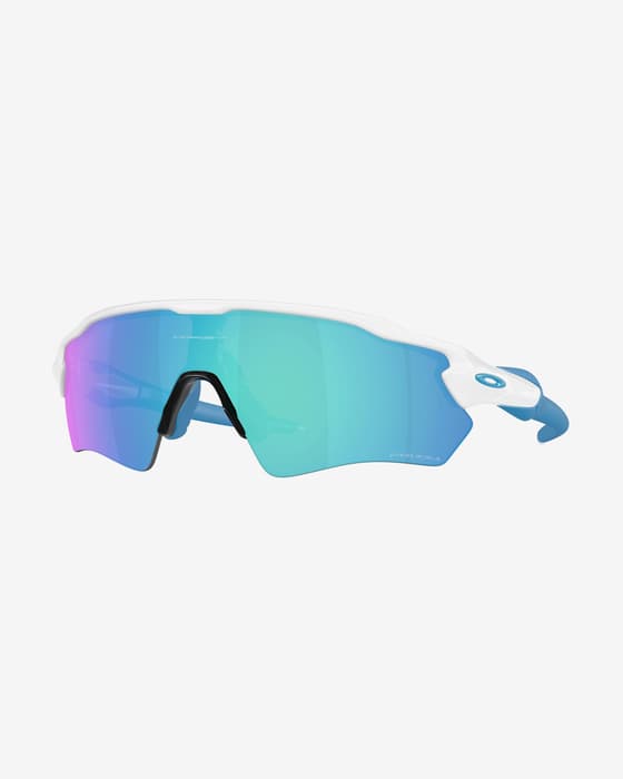 Gafas Oakley Radar EV S Path Polished White con lente Prizm Sapphire