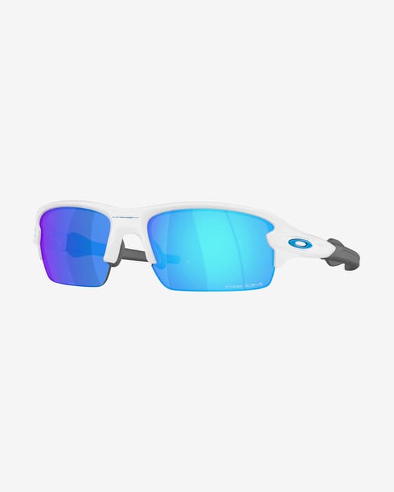 Gafas Oakley Flak 2.0 S Polished White con lentes Prizm Sapphire